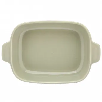 ALTOM DESIGN Naczynie ceramiczne do zapiekania 25,5X17X4,5 CM 900 ML JASNA ZIELEŃ