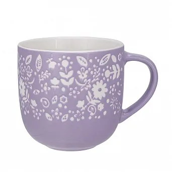 ALTOM DESIGN NEW BONE CHINA VERBENA Porcelanowy Kubek 420ml