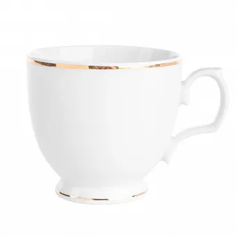 MARIAPAULA ZŁOTA LINIA filiżanka cappuccino porcelanowa 350ml