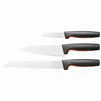 FISKARS FUNCTIONAL FORM zestaw 3 noży mały