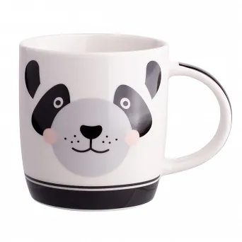 ALTOM DESIGN kubek dla dzieci / do kawy i herbaty porcelanowy 300 ml DEK. PANDA