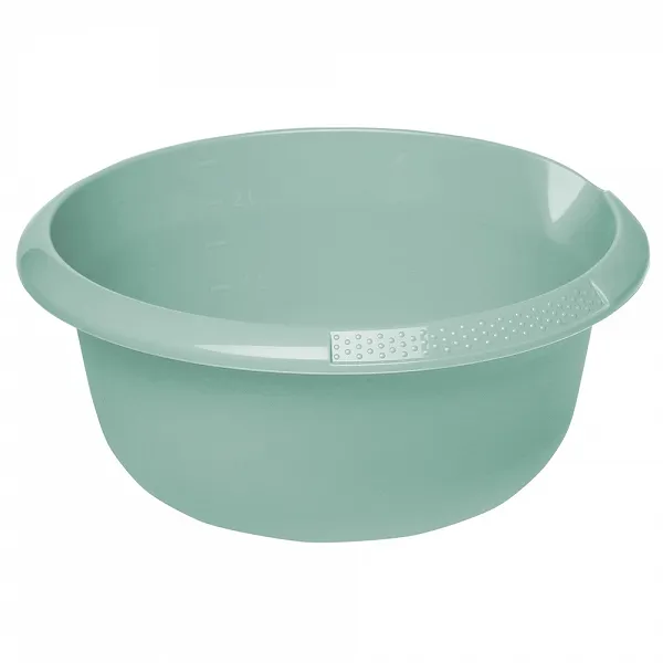 KEEEPER miska okrągła plastikowa z wylewką 24cm 2,5l miejski nordic green