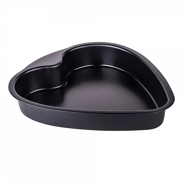 SNB forma do pieczenia serce non-stick czarna 34x23cm