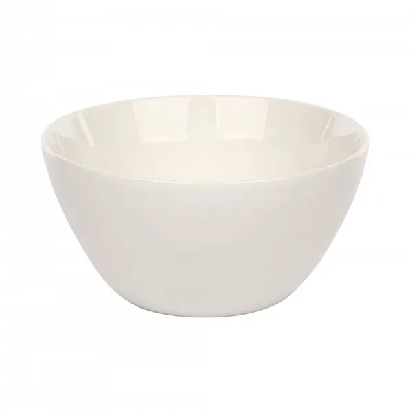 MARIAPAULA ECRU NOVA salaterka / miska porcelanowa okrągła 14cm