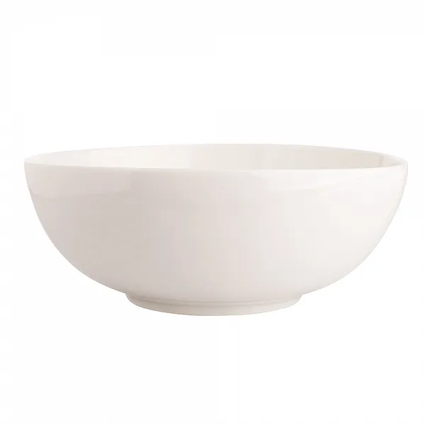 MARIAPAULA ECRU NOVA salaterka / miska porcelanowa okrągła 25cm