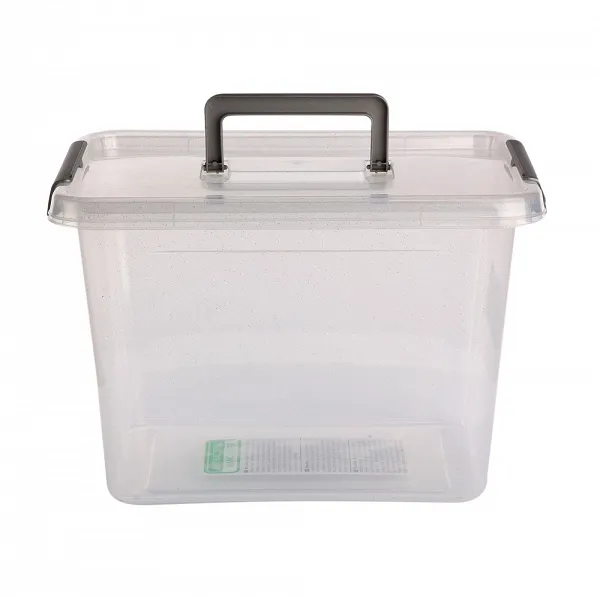 ORPLAST NANOBOX pojemnik do przechowywania z pokrywką i rączką 19l 39x29x26cm