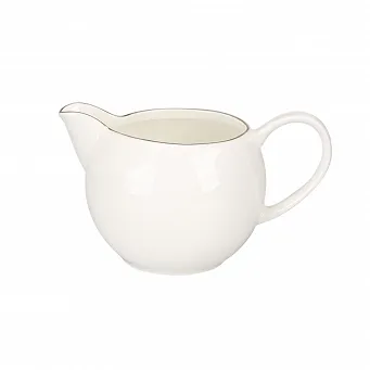 ALTOM DESIGN BELLA ZŁOTA LINIA Mlecznik 380 ML Porcelana Kremowa NEW