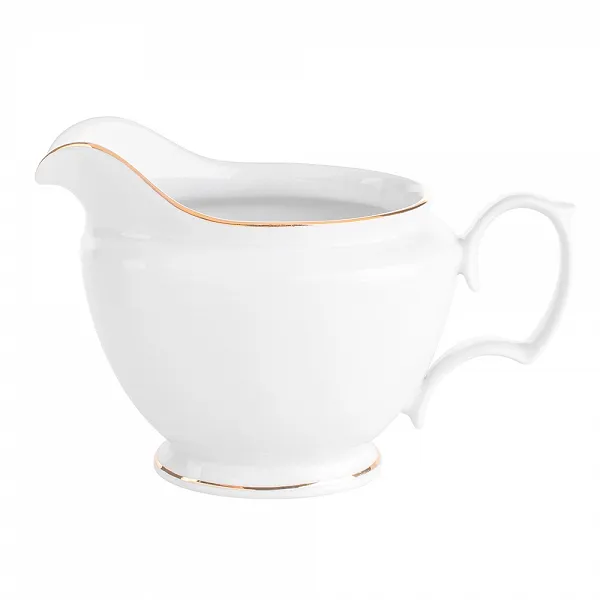 MARIAPAULA ZŁOTA LINIA sosjerka porcelanowa 400 ml / Zakłady Porcelany Karolina