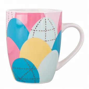 ALTOM DESIGN COLORFUL porcelanowy kubek baryłka 300 ml 