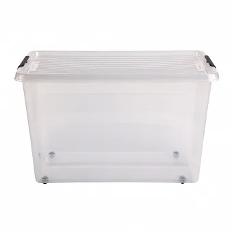 ORPLAST SIMPLE STORE Pojemnik do przechowywania z pokrywką na kółkach 60l 58x39x35cm