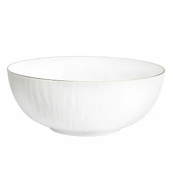 MARIAPAULA NATURA ZŁOTA LINIA miseczka / salaterka porcelanowa 25cm