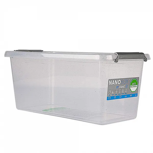 ORPLAST NANOBOX pojemnik do przechowywania z pokrywką 8l 40x20x16,5cm