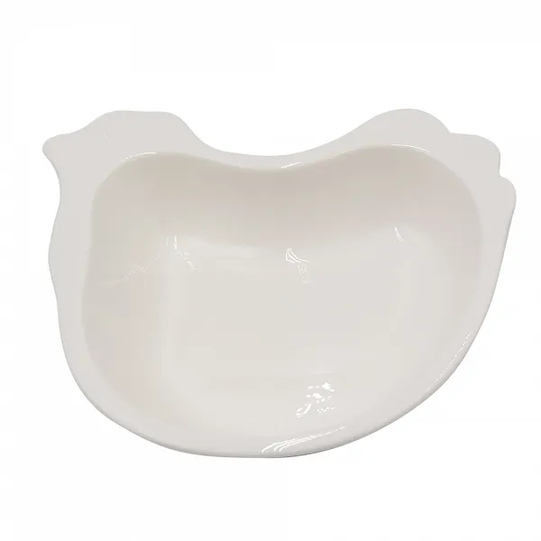 ALTOM DESIGN WIELKANOC półmisek / naczynie porcelanowe kurka 17,5x14,5x4 cm