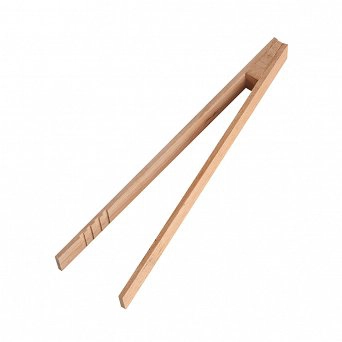 ROAN drewniane szczypce idealne do grilla / kiszonych ogórków 22cm
