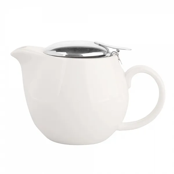 ALTOM DESIGN REGULAR porcelanowy imbryk / dzbanek / czajnik z zaparzaczem 450 ml