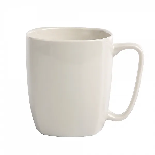 ALTOM DESIGN REGULAR duża kwadratowa filiżanka porcelanowa 400ml 