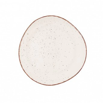 ALTOM DESIGN ORGANIC SAND Porcelanowy talerz deserowy 19,5 cm 