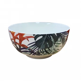 ALTOM DESIGN JUNGLE Porcelanowa Miska Salaterka 13,5cm 400ml biała