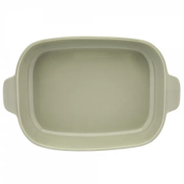 ALTOM DESIGN Naczynie ceramiczne do zapiekania 33,5X22X5 CM 1900 ML JASNA ZIELEŃ