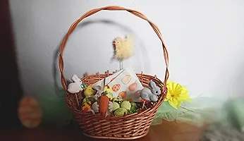 Pomocne inspiracje na dekoracje koszyczka Wielkanocnego